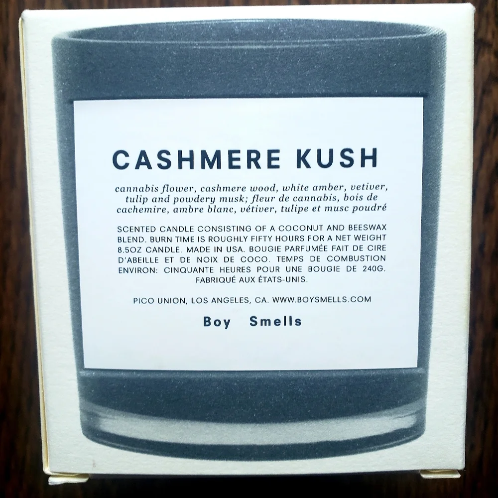 Cashmere Kush Candle By Boy Smells - Picture 1 of 2